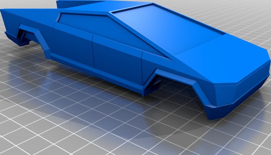 CyberTruck Pinewood Derby