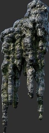 Low poly Stalactite Cave Modular 10B2 2020