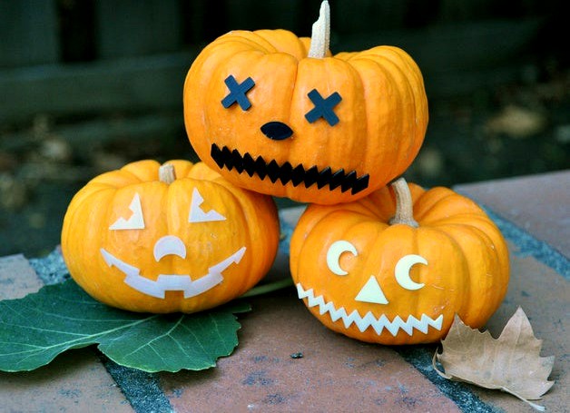 Jack-o-lantern Face Pieces - Mr Pumpkin Head
