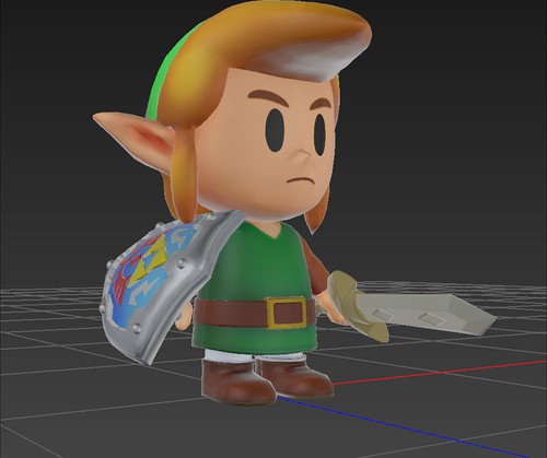 Link from Zelda link's awakening Switch