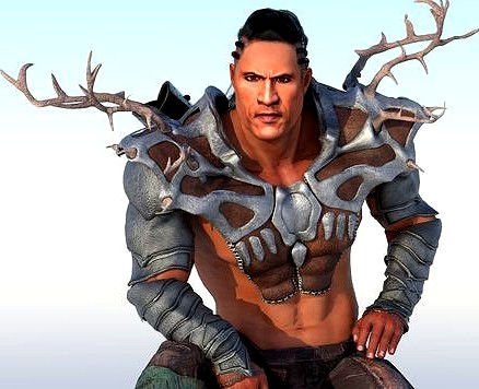 Dwayne Johnson Warrior