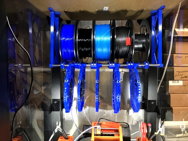 Hanging Spool & Buffer Shelf