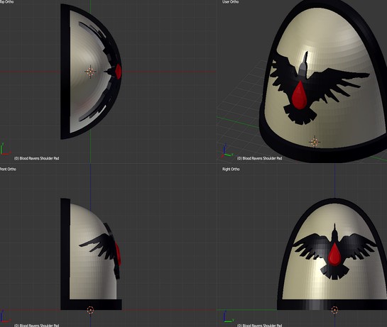 (Outdated) Blood Ravens Shoulder - Remix