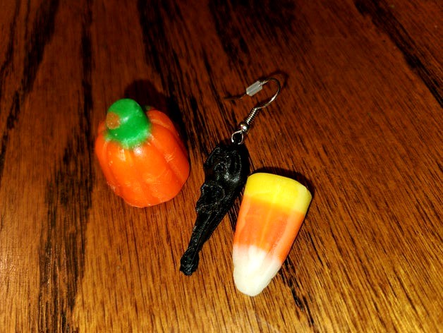 Ghost Head Earrings