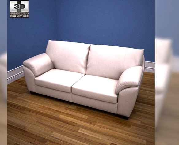 IKEA VRETA threeseat sofa 3D Model