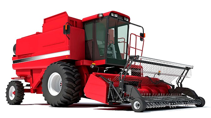 Combine Harvester 3D Models