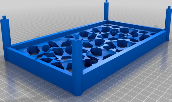 Quail egg tray 12 stackable