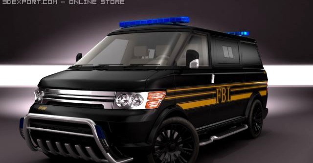 2011 MultiMiniVan FBI conce 3D Model