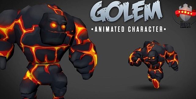 Golem animated chatacter