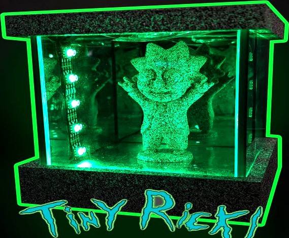 Tiny rick RGB lamp