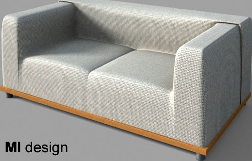 Sofa 01 3D Model