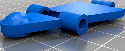 Upper suspensions for rc car nikko bros