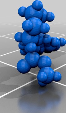 Methylphenidate / ritalin molecule