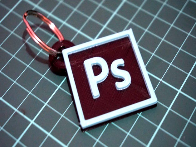 Adobe CC Photoshop Keychain