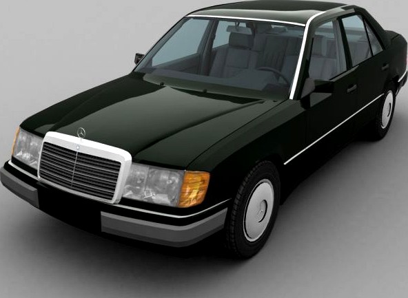 Mercedes  Benz w124 3D Model