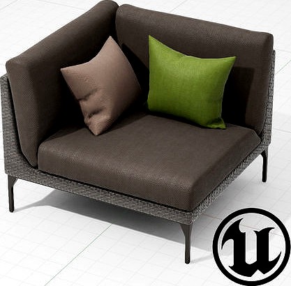 Dedon Mu Chair 002 UE4