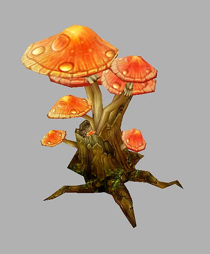 Game Model Arena - Boise - Mushroom Tree 01 01