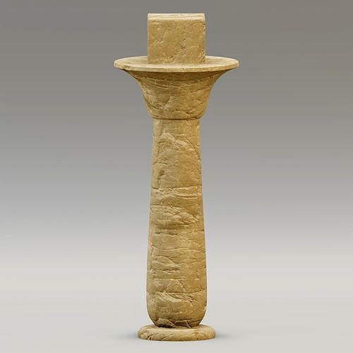 Egyptian papyriform column