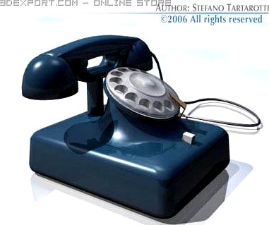 Oldphone 3D Model