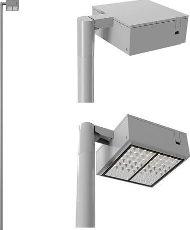 Iguzzini Delphi street light model