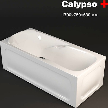 Bath rectangular Calypso