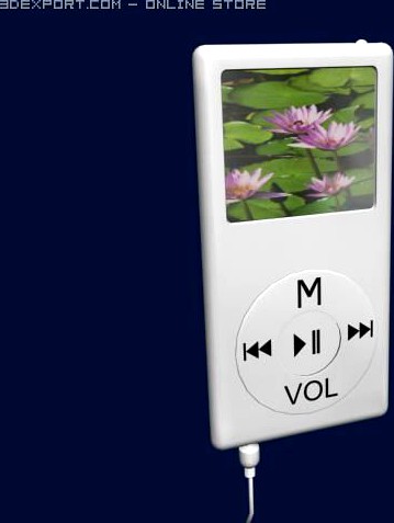 ipodMp4 3D Model