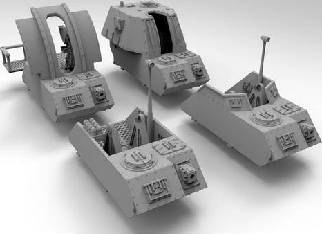 Interstellar Army Self-Propelled Artillery Middles