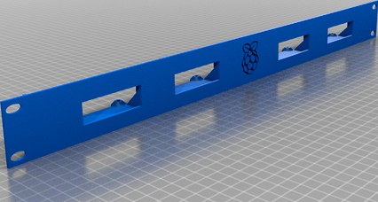 Raspberry Pi 1U Rack