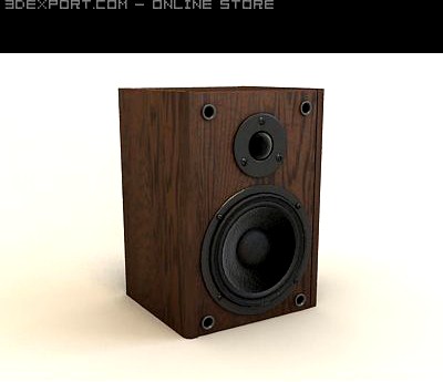 audio column microlab 3D Model