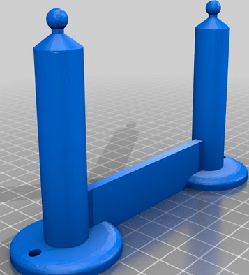 Carrera Go Pfeiler doppelt 85mm