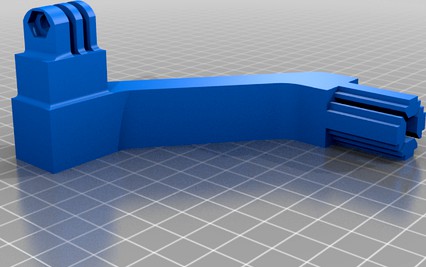 Tevo Michelangelo GoPro Style Camera Mount