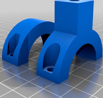 Tube mount with M5 interface