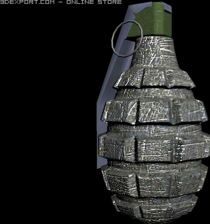 Hand grenade 3D Model