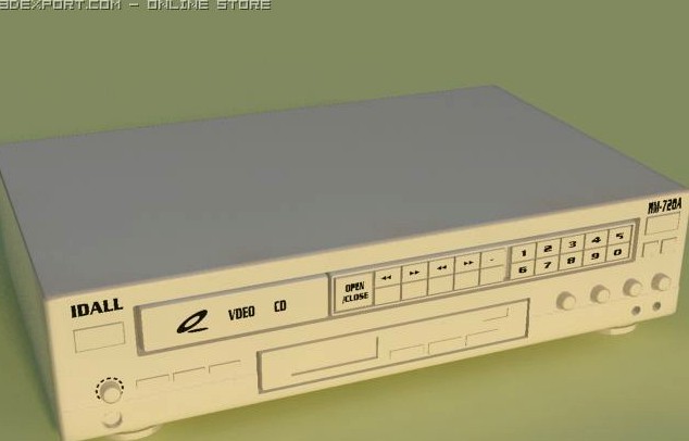 Download free VCR 3D Model