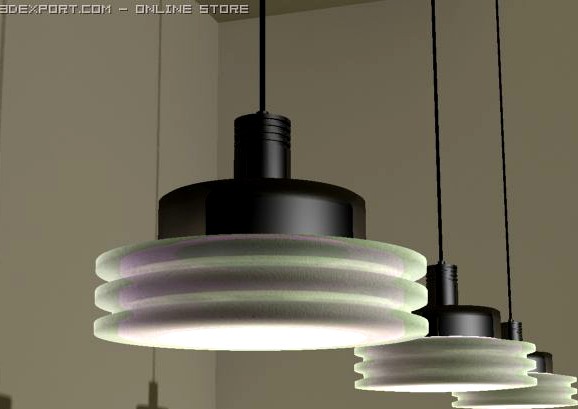 Spot "Disks" by Leucos 3D Model