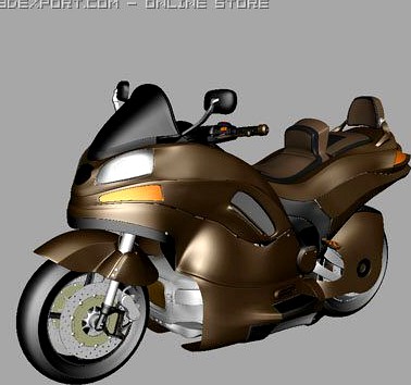 Motorcycle  product visual 3D Model