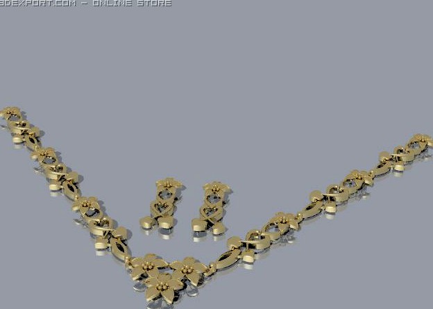 Pendent Set 3D Model