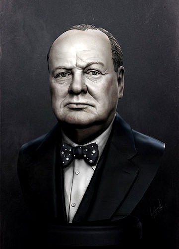 Winston Churchill | 3D