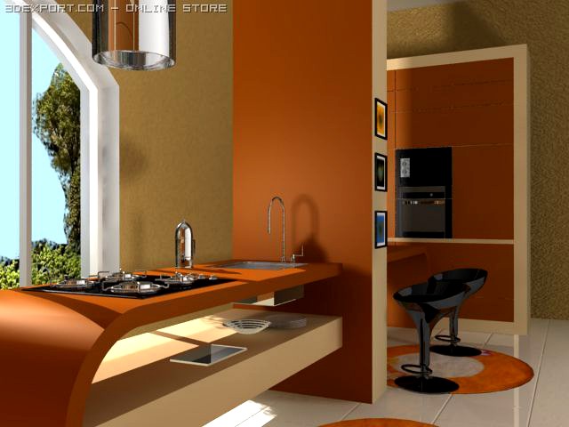 Kitchen 3D Model