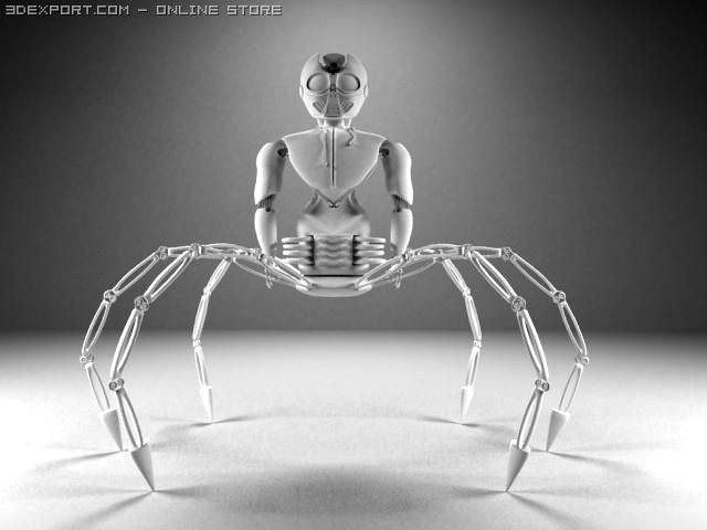 Spider robot 3D Model