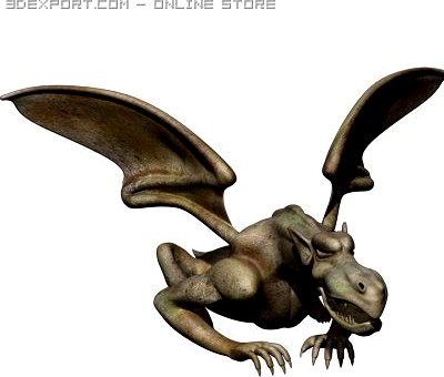 Gargoyle 3D Model