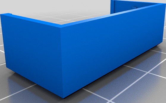 8 segment cover for 10 segment LED bar