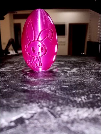 Easter Egg with bunny