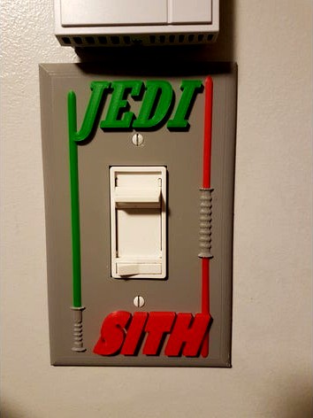 Star Wars light switch plate