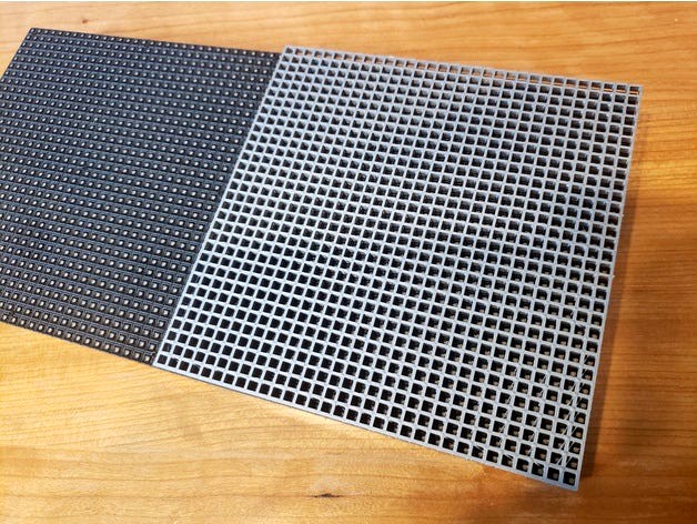 Customizable LED Matrix Diffuser