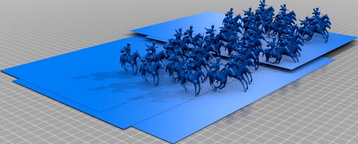 Cavalry charging