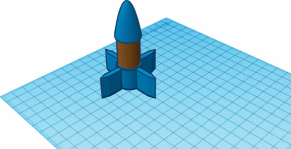 Simple B4-4 Rocket