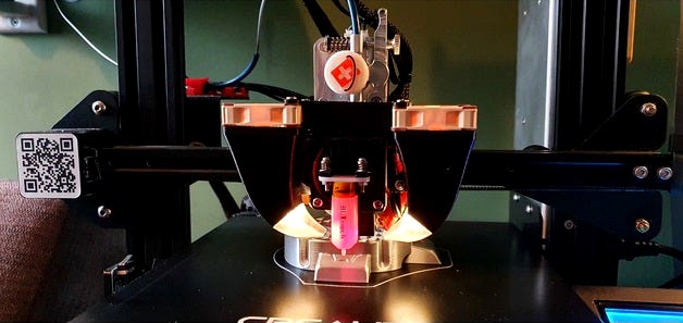 Direct drive for Ender 3 and CR10 fan duct