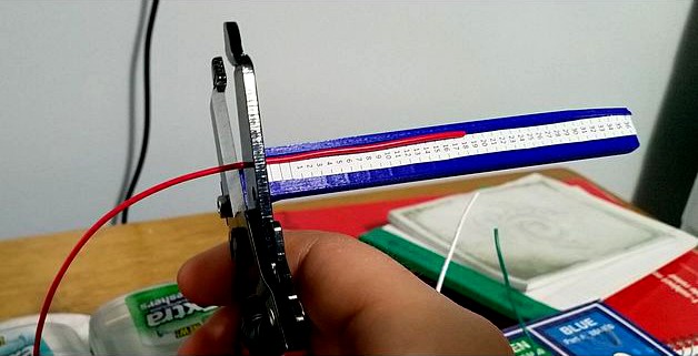 Easy breadboard wire cutter