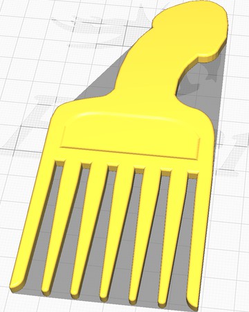Questionable Fro Comb